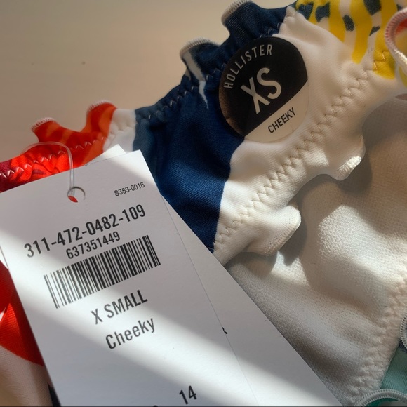 SOLD 2 for $15 BNWT SWIM BOTTOM (cheeky) Hollister - Picture 3 of 4